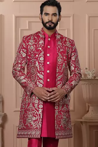 Rani ponk open indowestern for men