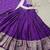 Purple Bridesmaid Lehenga for Women