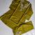 Women   s deep green embroidered ethnic co-ord set