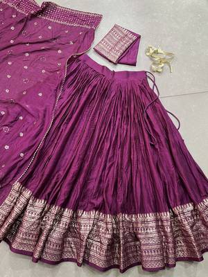 Women's Lehenga Choli Set For Wedding  7