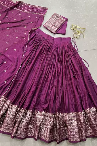Women's Lehenga Choli Set For Wedding 