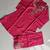 Women   s deep rani pink  embroidered ethnic co-ord set