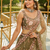 Women's Olive Green Zari Sequence Embroidery Work Lehenga Choli 