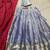 royal blue zari work kanchipuram silk lehenga