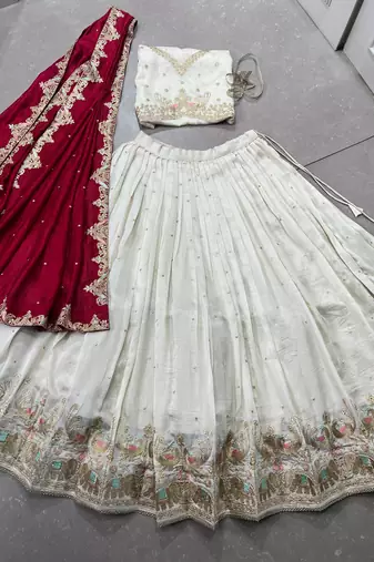 Women's Lehenga Choli Set For Wedding 
