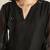 Black mirror work  a-line kali chanderi suit- set of 2