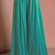 Sea  green crepe bead work sharara set