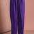 Dark purple opara silk pearl cutdana work three piece set