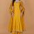 Mustard self katan kurta pant set with cutdana pearl mirror embroiderey and dupatta