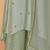 Olive green katan silk sharara set with beads and pearl embroidery