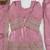 Women's dusty pink festive suit set with intricate embroidery
