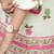 Sage Green Floral Printed Short Kurti with Farsi Pants Co-Ord Set