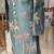 Sky blue indowestern for men
