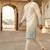 Blue shaded indowestern for men