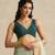 Green pure chanderi silk blouse