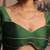 Green pure chanderi silk blouse
