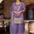 Ethnic Motifs Embroidered Round Neck Zari Straight Kurta & Palazzos With Dupatta