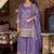 Ethnic Motifs Embroidered Round Neck Zari Straight Kurta & Palazzos With Dupatta