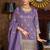 Ethnic Motifs Embroidered Round Neck Zari Straight Kurta & Palazzos With Dupatta