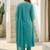 Women Ethnic Motifs Embroidered Pleated Thread Work Pure Cotton Kurta with Trousers & With Dupatta