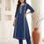 Women Ethnic Motifs Embroidered Regular Thread Work Pure Cotton Kurta with Trousers