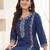 Women Ethnic Motifs Embroidered Regular Thread Work Pure Cotton Kurta with Trousers
