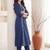Women Ethnic Motifs Embroidered Regular Thread Work Pure Cotton Kurta with Trousers
