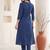 Women Ethnic Motifs Embroidered Regular Thread Work Pure Cotton Kurta with Trousers