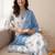 Women Floral Printed Regular Pure Cotton Kurta with Trousers & With Dupatta