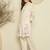 Women Floral Embroidered Pure Cotton Kurta with Trouser