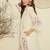 Women Floral Embroidered Pure Cotton Kurta with Trouser