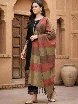 Women Regular Patchwork Liva Kurta with Palazzos & With Dupatta 2