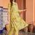 Women Floral Embroidered Regular Beads and Stones Kurta with Trousers