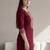 Women Ethnic Motifs Embroidered Regular Thread Work Kurta with Trousers