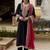 Embroidered Round Neck Gotta Patti Straight Kurta With Trousers & Dupatta