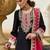 Embroidered Round Neck Gotta Patti Straight Kurta With Trousers & Dupatta