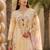 Women Floral Embroidered Regular Thread Work Kurta with Trousers & With Dupatta