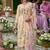 Women Floral Embroidered Regular Thread Work Kurta with Trousers & With Dupatta