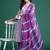 Leheriya Printed Thread Work Pure Cotton Kurta With Trousers & Dupatta