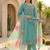 Women Floral Embroidered Regular Thread Work Kurta with Trousers & With Dupatta