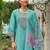 Women Floral Embroidered Regular Thread Work Kurta with Trousers & With Dupatta