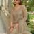 Adults-Women Woven Design Embroidered Kurta with Trousers & Dupatta