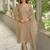 Adults-Women Woven Design Embroidered Kurta with Trousers & Dupatta