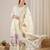 Women Floral Printed Regular Beads and Stones Pure Cotton Kurta Set