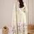 Women Floral Printed Regular Beads and Stones Pure Cotton Kurta Set