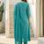 Women Floral Embroidered Panelled Beads and Stones Pure Cotton Kurta with Trousers & With Dupatta