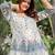 Floral Printed A Line Pure Cotton Kurta With Trousers