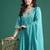Floral Embroidered Pure Cotton Kurta with Trousers & Dupatta