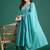 Floral Embroidered Pure Cotton Kurta with Trousers & Dupatta
