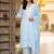 Women Ethnic Motifs Embroidered Regular Thread Work Pure Cotton Kurta with Trousers & With Dupatta